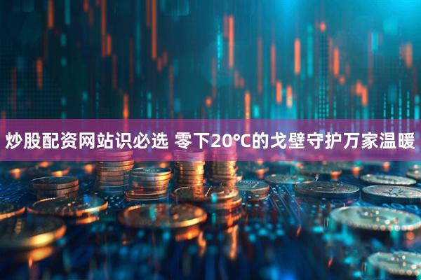 炒股配资网站识必选 零下20℃的戈壁守护万家温暖